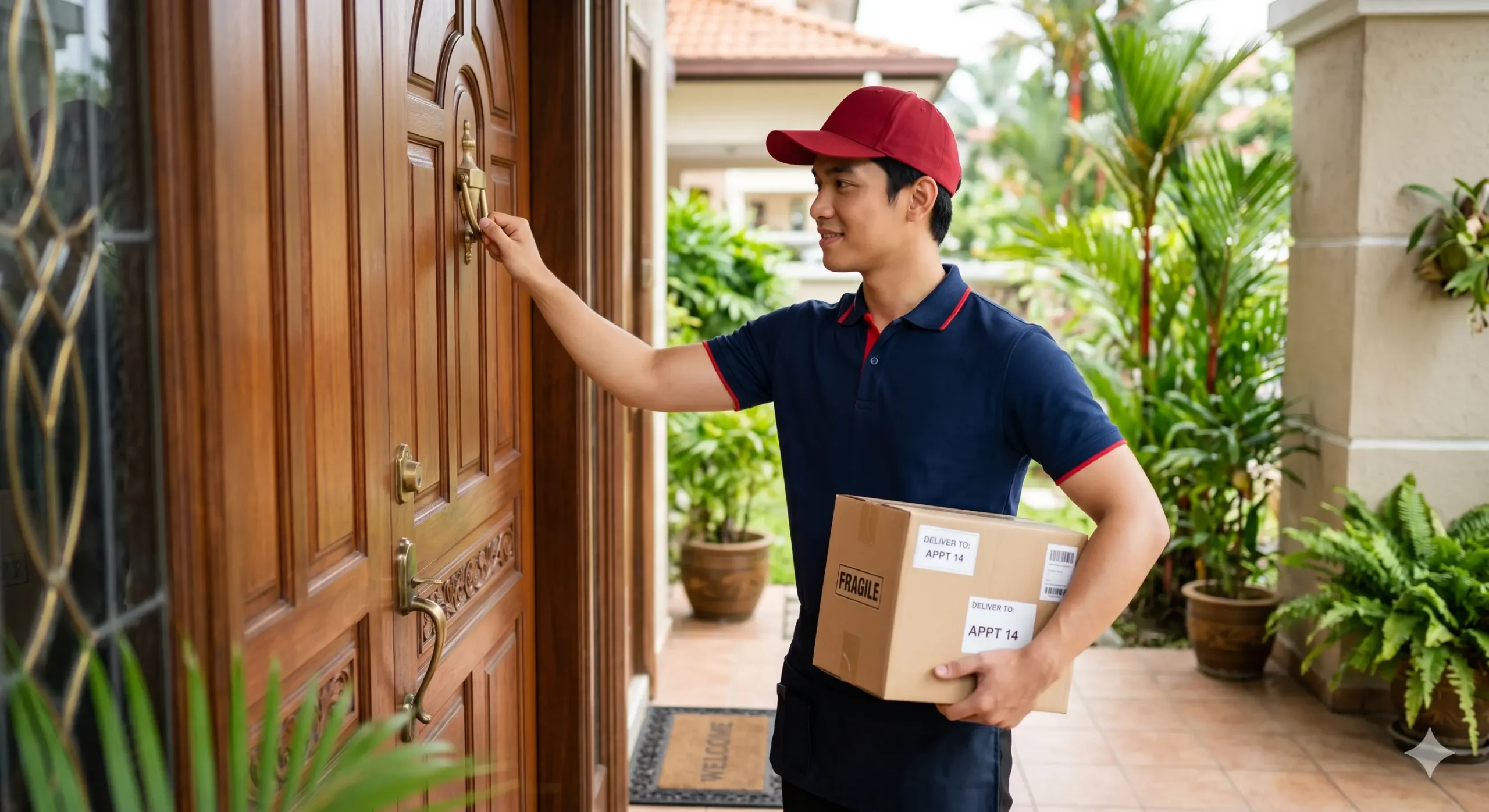 Kirim paket ke luar negeri dengan TLX